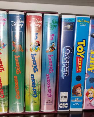 56 Videocassette originali Walt Disney