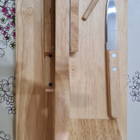 Affetta salumi in legno