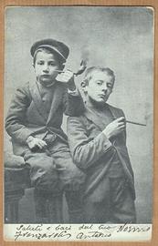 Bambini fumo tabacco scugnizzi (ca9)