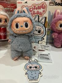 Labubu Macaron Pop Mart Originale Azzurro nuovo