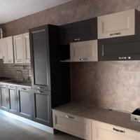 CUCINA E PARETE ATTREZZATA COMPLETA ELETTRODOMESTI