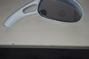 Specchietto moto malaguti f12 / F15 bianco DX