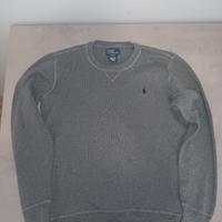 Maglia grigia di cotone Polo Ralph Lauren 