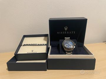 Set Maserati Orologio  Maserati traguardo + bracci