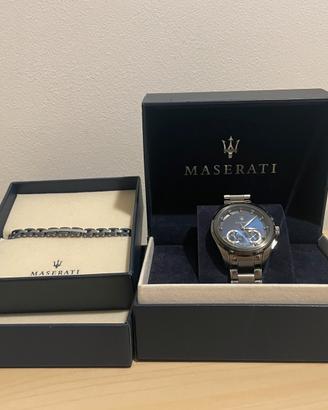 Set Maserati Orologio  Maserati traguardo + bracci