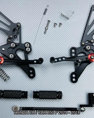 Pedane arretrate HONDA CB650F CBR 650 F 2014 2018