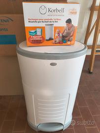 raccoglitore pannolini usati