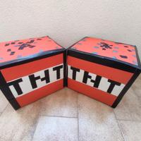 Blocchi Minecraft Fatti a Mano per compleanno