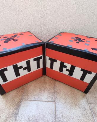 Blocchi Minecraft Fatti a Mano per compleanno