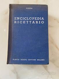 Enciclopedia Ricettario - Hoepli 1951 2°  Edizione