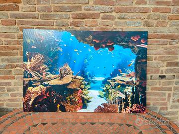 Canvas quadro su tela Fondale marino