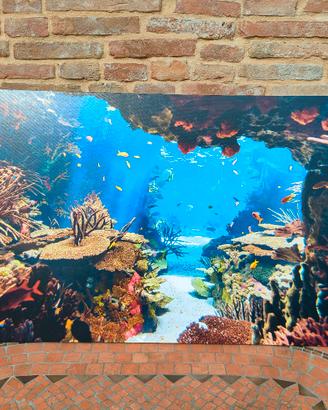 Canvas quadro su tela Fondale marino