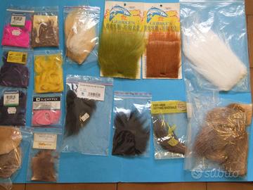 Pesca a mosca: Materiale da costruzione