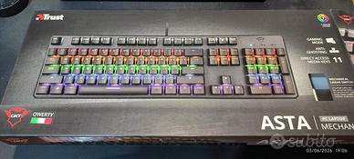 TRUST GXT 865 ASTA – Tastiera Meccanica Gaming RGB