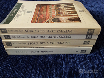 Argan-Storia dell'arte italiana vol. 1/2/3 /4 - Libri e Riviste In vendita  a Taranto