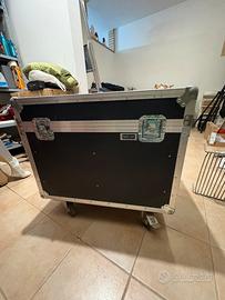 Custodia per trasporto casse con ruote