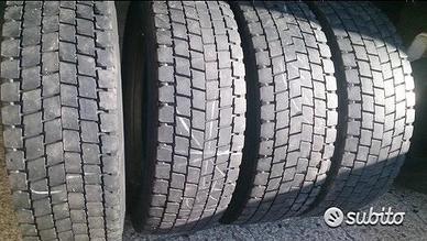 4 gomme usate per autocarro 265 70 19.5 m