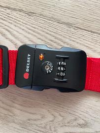 Cinghia valigia Delsey TSA con combinazione