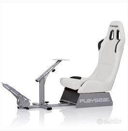 Playseat Alcantara White Thrustmaster Sparco