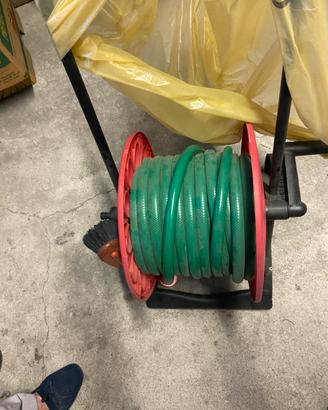 carrello avvolgimento tubo irrigazione