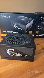 alimentatore msi 650w modello mag650