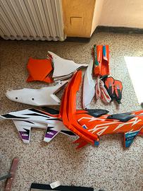 Plastiche/paramani/convogliatori KTM sxf