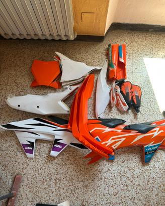 Plastiche/paramani/convogliatori KTM sxf
