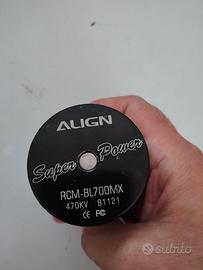 Motore brushless Align 700mx 470kv per elicottero
