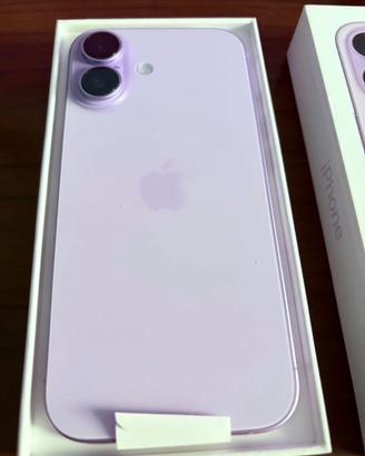 iPhone 17 Lavender 256gb nuovo 7 cicli