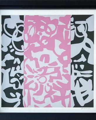 "Astrazione in rosa" - Carla Accardi (1924-2014)