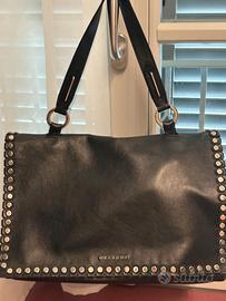 borsa orciani formato cartella a spalla nera