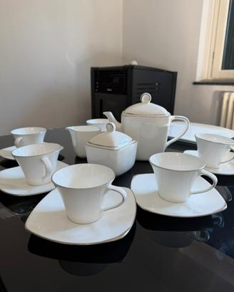 Fontebasso 1760 in Real Bone China filo platino 18