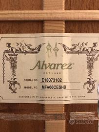 Manico per chitarra acustica Alvarez