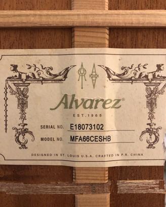 Manico per chitarra acustica Alvarez