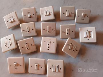 Interruttori elettrici vintage