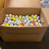 50 palline da golf usate