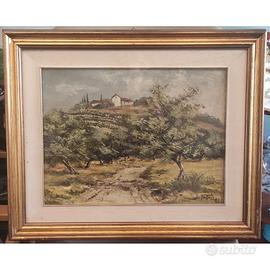 Olio su Faesite, Sergio Tottolo, 40×30 cm,