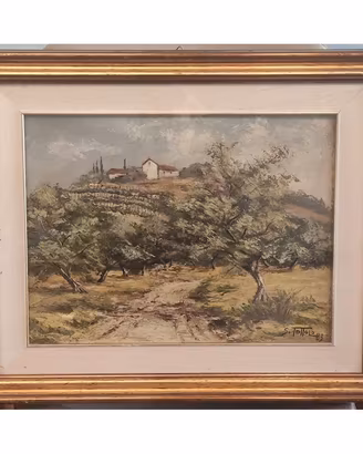 Olio su Faesite, Sergio Tottolo, 40×30 cm,