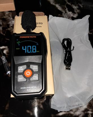 Fonometro POROMETISTO sound level