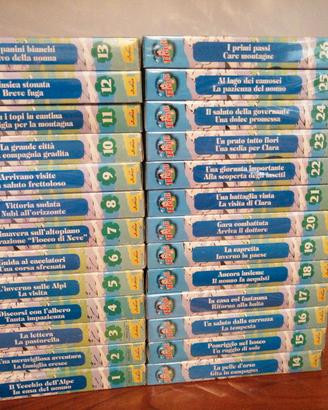 Collana completa Heidi VHS - NUOVO