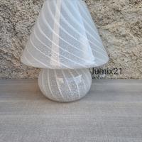 Lampada fungo Murano grande turbinio tipo Venini
