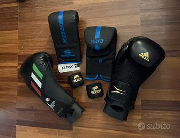 Kit guanti fasce boxe