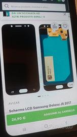 schermo di ricambio Samsung Galaxy J5 2017