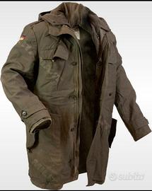 Parka esercito tedesco con cappuccio