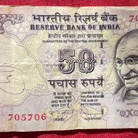 Banconota da 50 Rupie indiane