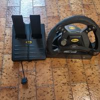 PlayStation 1 PS1 volante + pedaliera