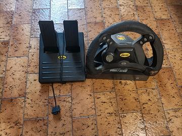 PlayStation 1 PS1 volante + pedaliera