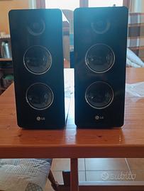 coppia autoparlanti  LG 80W cad