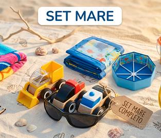 Set Mare Piscinetta Ottagonale + Macchinine 