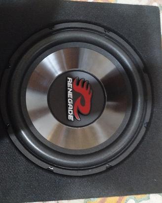 subwoofer 30 pollici 1000 watt 275 RMS in uscita